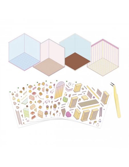 COSY STICKERS - LITTLE SHOPS - Janod