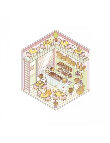 COSY STICKERS - LITTLE SHOPS - Janod