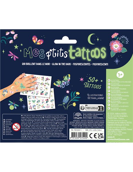 MES P'TITS TATTOOS - NUIT ENCHANTÉE - Auzou