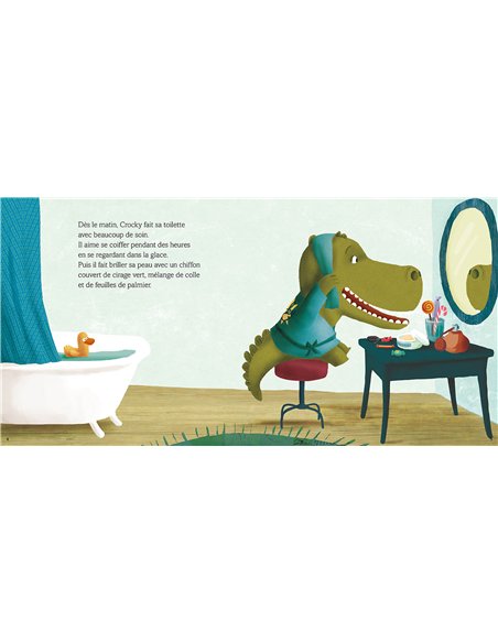 CROCKY LE CROCODILE A MAL AUX DENTS - Auzou
