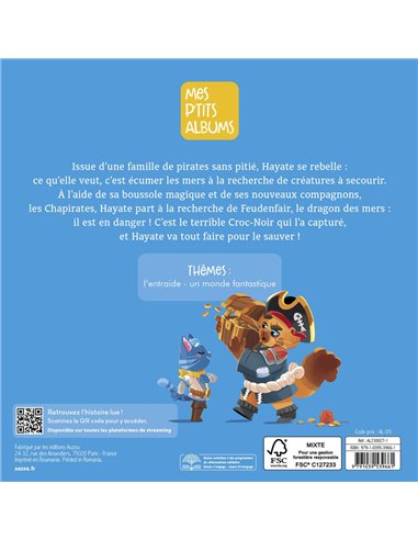 HAYATE ET LES CHAPIRATES - Auzou