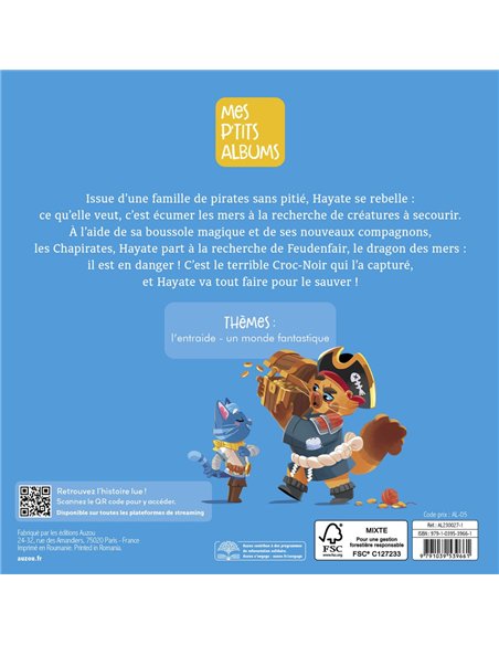 HAYATE ET LES CHAPIRATES - Auzou