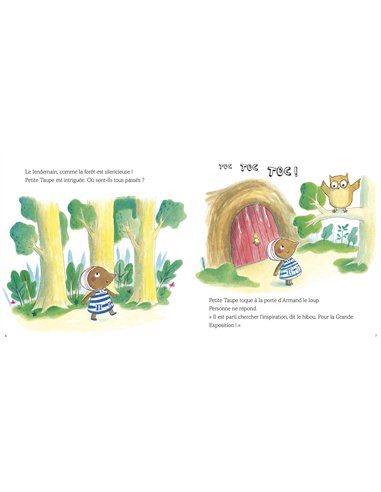 PETITE TAUPE ET L'EXPOSITION DE LA FORÊT - Auzou