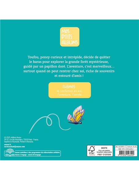 LA GRANDE AVENTURE DE TOUFOU - Auzou
