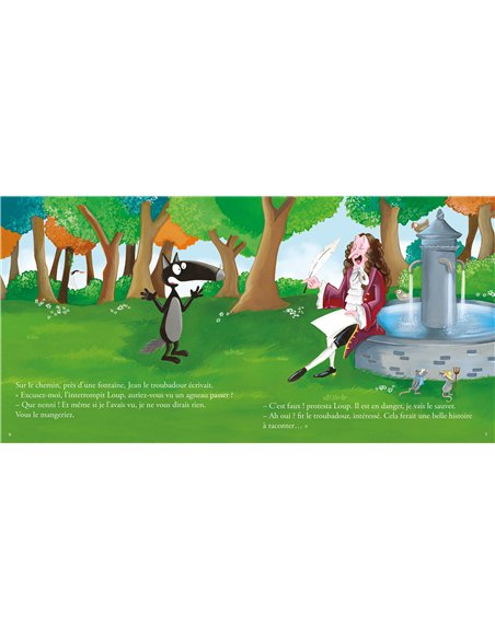 LE LOUP QUI SAUVAIT LES ANIMAUX - Auzou