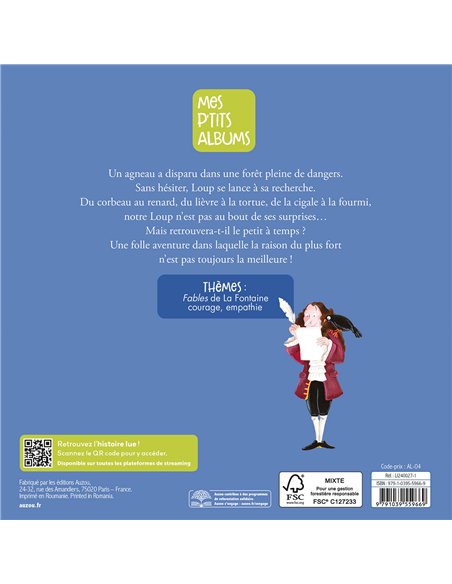 LE LOUP QUI SAUVAIT LES ANIMAUX - Auzou
