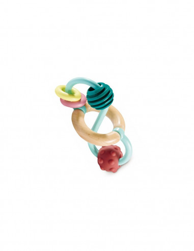 Beaded maze teether