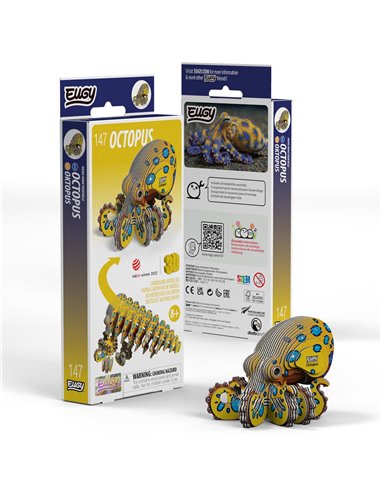 EUGY Puzzle 3D - Poulpe