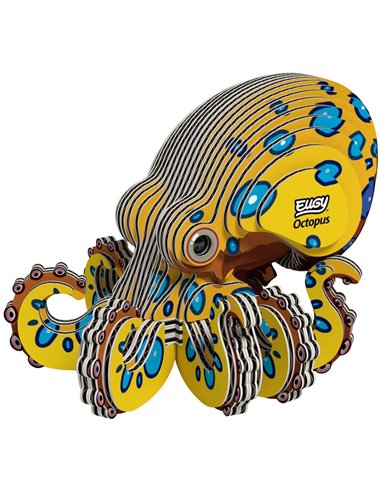 EUGY Puzzle 3D - Poulpe