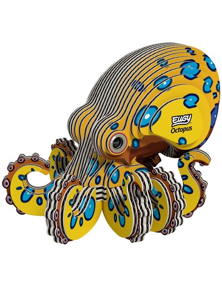 EUGY Puzzle 3D - Poulpe
