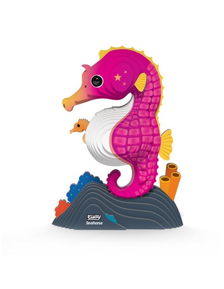 EUGY Puzzle 3D - Hippocampe