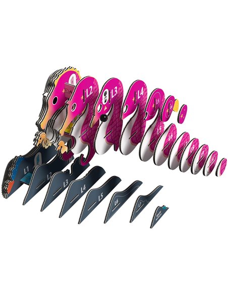 EUGY Puzzle 3D - Hippocampe