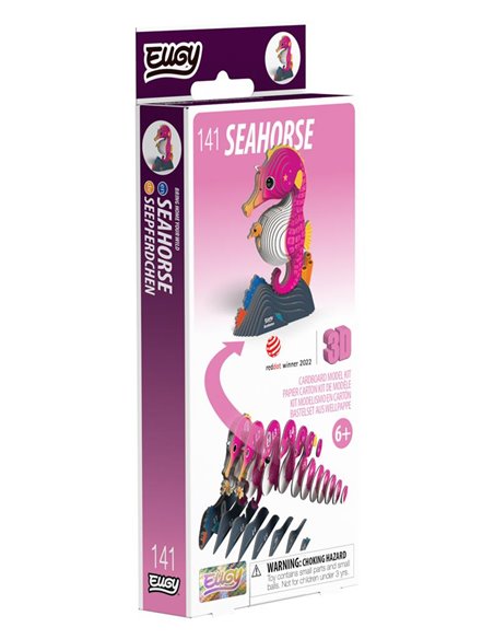 EUGY Puzzle 3D - Hippocampe