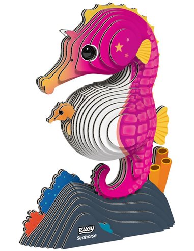 EUGY Puzzle 3D - Hippocampe