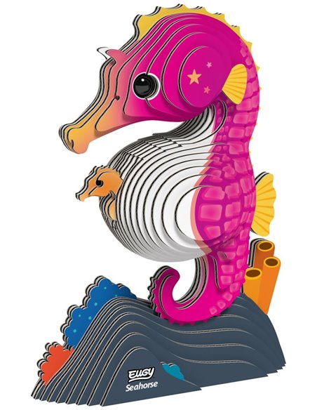 EUGY Puzzle 3D - Hippocampe