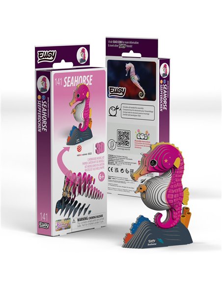 EUGY Puzzle 3D - Hippocampe