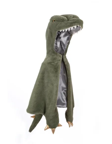 Cape de T-Rex bébé, douce et caline, vert, taille 2 ans - great pretenders