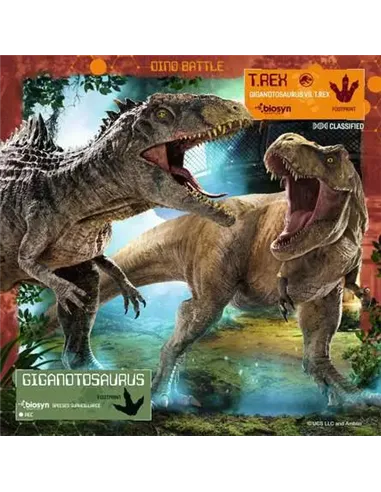 Puzzles Enfants 3x49 pièces - Jurassic Park - T-rex et autres dinosaures - ravensburger