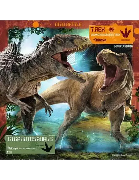Puzzles Enfants 3x49 pièces - Jurassic Park - T-rex et autres dinosaures - ravensburger