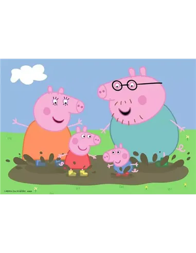 Puzzles Enfants 2x24 pièces - Peppa Pig - La vie de famille - ravensburger