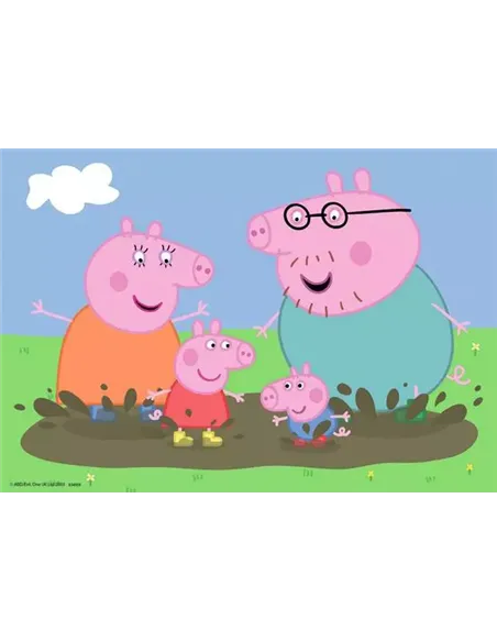 Puzzles Enfants 2x24 pièces - Peppa Pig - La vie de famille - ravensburger
