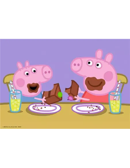 Puzzles Enfants 2x24 pièces - Peppa Pig - La vie de famille - ravensburger