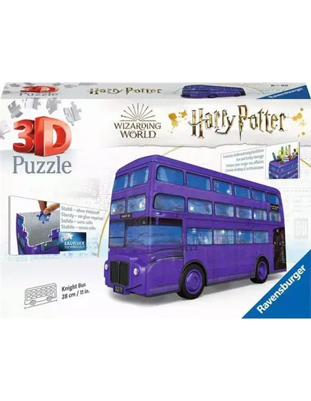 Puzzle 3D 216 pièces - Harry Potter Magicobus - ravensburger