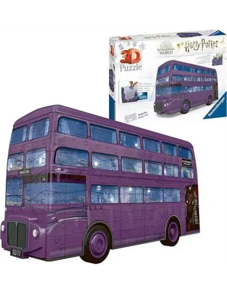 Puzzle 3D 216 pièces - Harry Potter Magicobus - ravensburger