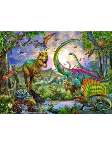 Puzzle Enfants 200 XXL pièces - Le royaume des dinosaures - ravensburger