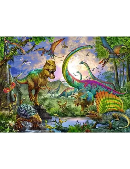 Puzzle Enfants 200 XXL pièces - Le royaume des dinosaures - ravensburger