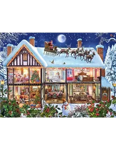 Puzzle 100 XXL pièces - Noël à la maison - Ravensburger 2