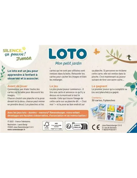 Loto Silence ça pousse - Ravensburger