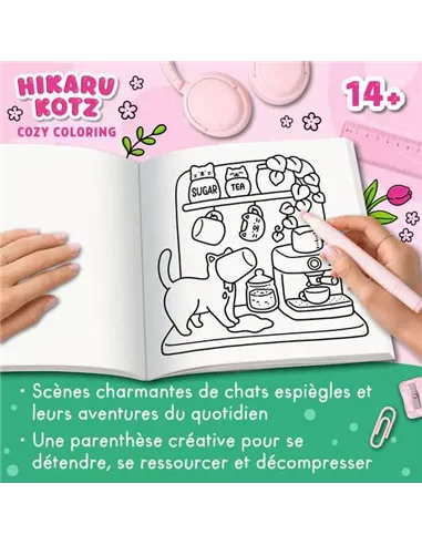 Activités artistiques - Cozy Coloring: Naughty Cats 2 - Image du produit