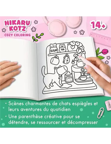 Activités artistiques - Cozy Coloring: Naughty Cats 2 - Image du produit