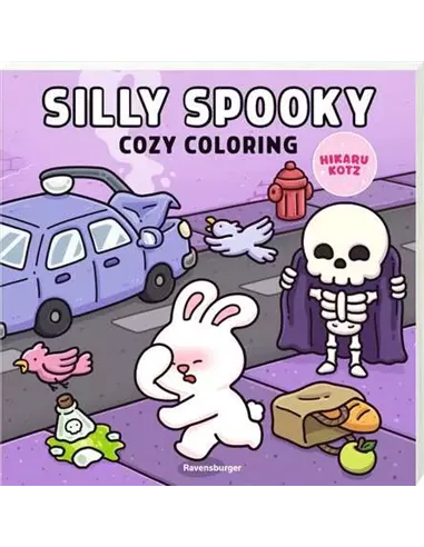 Cozy Coloring: Silly Spooky