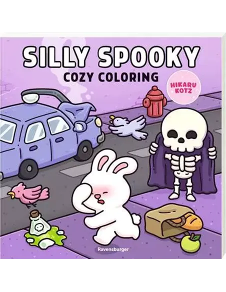 Cozy Coloring: Silly Spooky