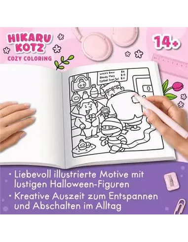 Cozy Coloring: Silly Spooky