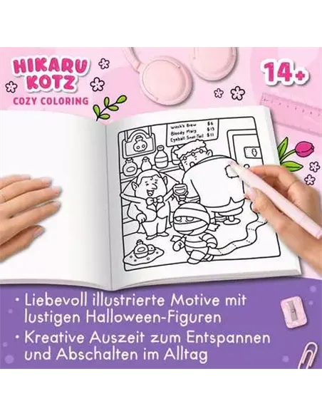 Cozy Coloring: Silly Spooky
