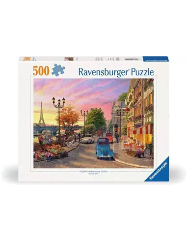 Puzzle Adultes 500 pièces - Promenade à Paris - Ravensburger