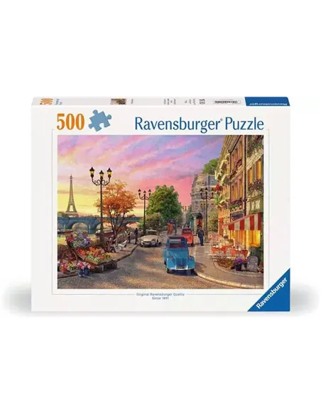 Puzzle Adultes 500 pièces - Promenade à Paris - Ravensburger