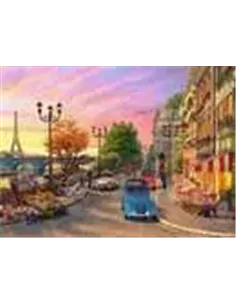Puzzle Adultes 500 pièces - Promenade à Paris - Ravensburger 2