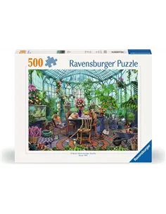 Puzzle Adultes 500 pièces - Un matin dans la serre - ravensburger