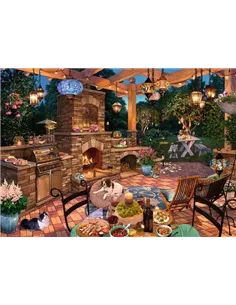 Puzzle Adultes 1000 pièces - Cuisine d'extérieur - ravensburger 2