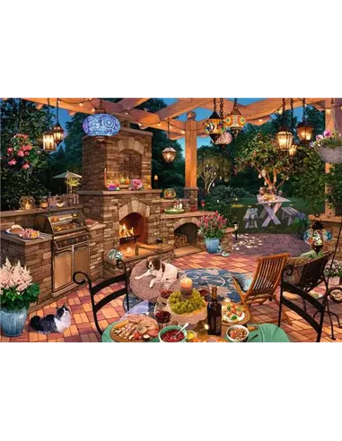Puzzle Adultes 1000 pièces - Cuisine d'extérieur - ravensburger