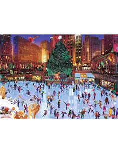 Puzzle Adultes 1000 pièces - Noël au Rockefeller Center - Ravensburger 2