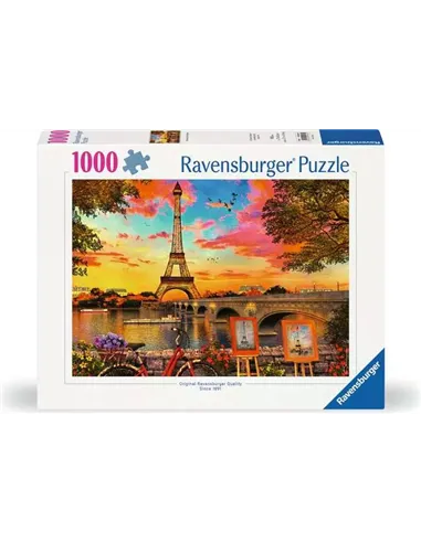 Puzzle Adultes 1000 pièces - Les quais de Seine - ravensburger