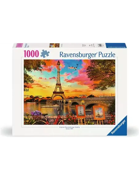 Puzzle Adultes 1000 pièces - Les quais de Seine - ravensburger