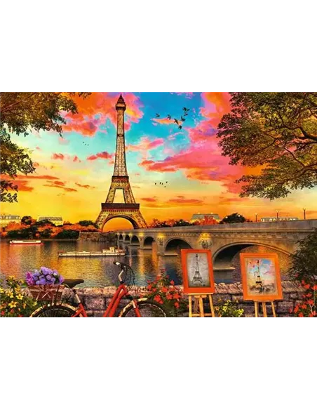 Puzzle Adultes 1000 pièces - Les quais de Seine - ravensburger