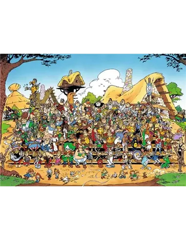 Puzzle Adultes 1000 pièces - Astérix - Photo de famille
