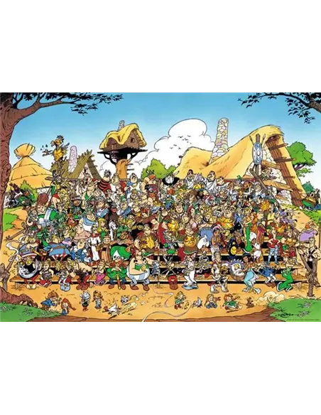 Puzzle Adultes 1000 pièces - Astérix - Photo de famille